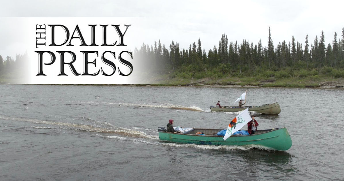 :: Timmins Press :: Here we Stand aims to show Ring of Fire is occupied land