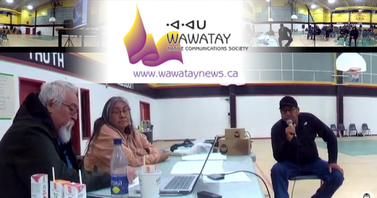 :: Wawatay News :: Nomination Meeting Held For Attawapiskat Chief And Council
