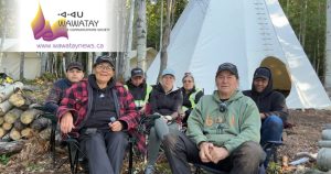 Here We Stand - Call To Action land defenders at their permanent camp on the Attawapiskat River