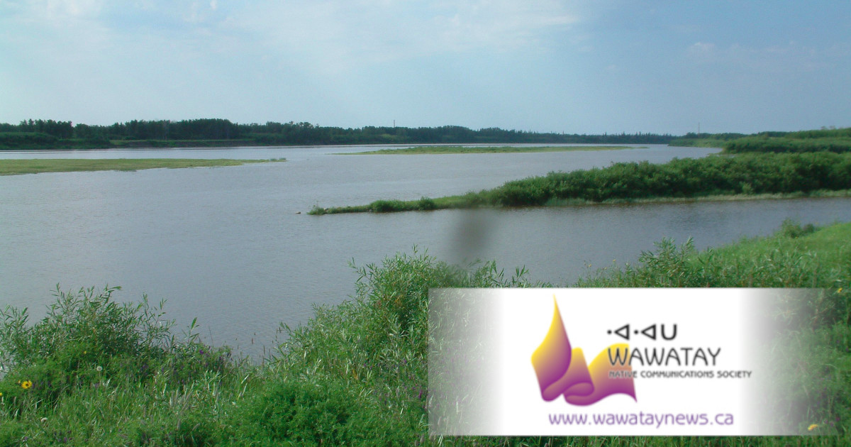 Every Step Towards The Future Counts - Xavier Kataquapit - photo of Attawapiskat River